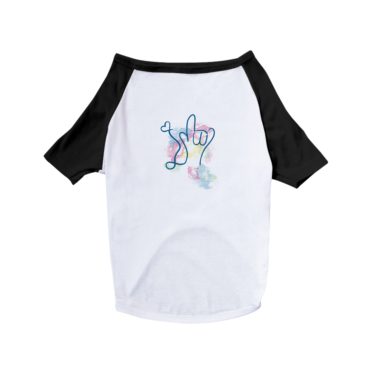 Nome do produto: I love (aquarela) ASL/ Libras