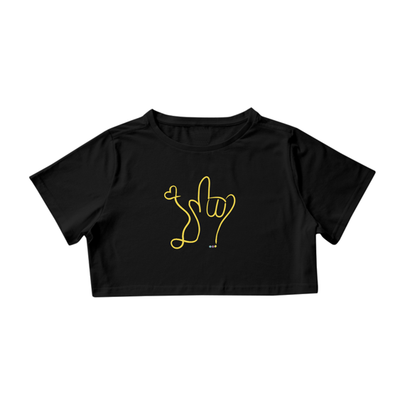 I love (amarelo) ALS/Libras