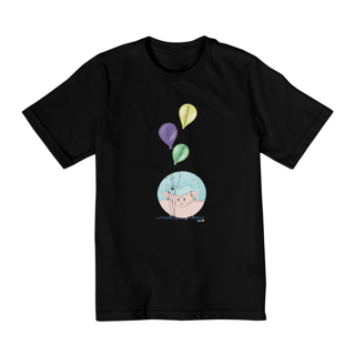 Nome do produtoCamiseta infantil George - porco-espinho surdo 