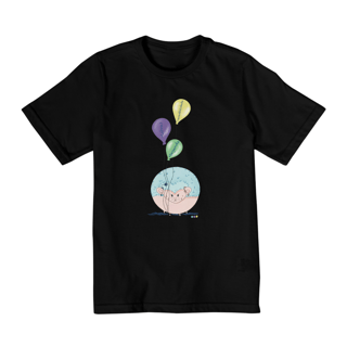 Nome do produtoCamiseta infantil George - porco-espinho