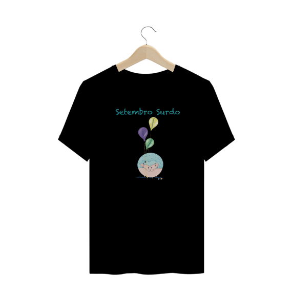 Camiseta plus size George - porco-espinho surdo 