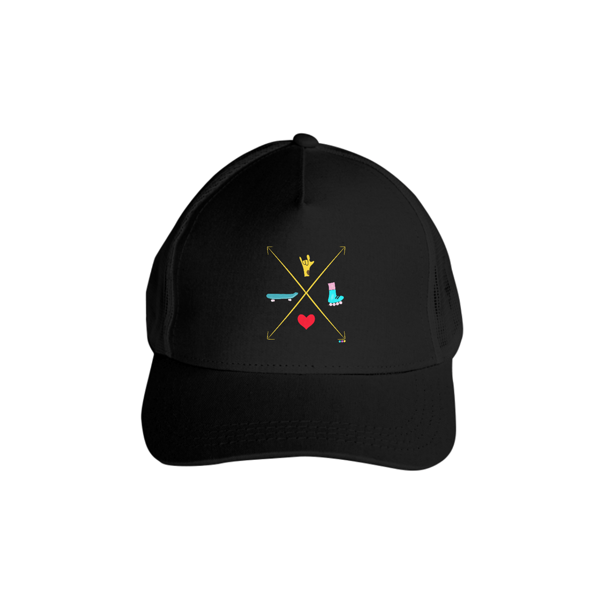 Nome do produto: Setas - love skate e patins (ASL/ Libras)