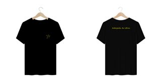 Nome do produtoCamiseta plus size Intérprete de Libras + sinal I love you (ASL/Libras) 