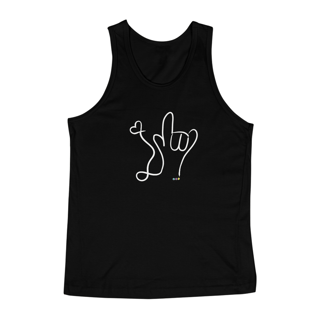 Nome do produtoI love you - branco (Libras)