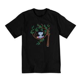 Nome do produtoCamiseta infantil Theo (skate na árvore)