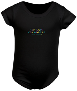 Nome do produtoBody Sou Surda com orgulho