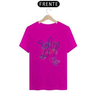 Nome do produtoCamiseta I love you - aquarela (Libras)