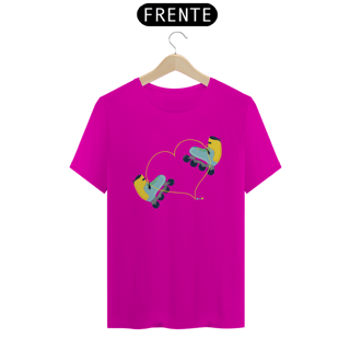 Nome do produtoCamiseta  Patins (cadarço coração)