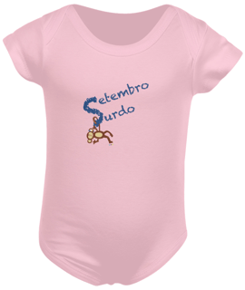 Nome do produtoBody Nico - macaco surdo - Setembro Surdo