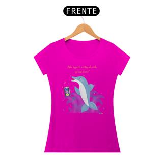 Nome do produtoBaby look Dodo - golfinho dançante - com frase