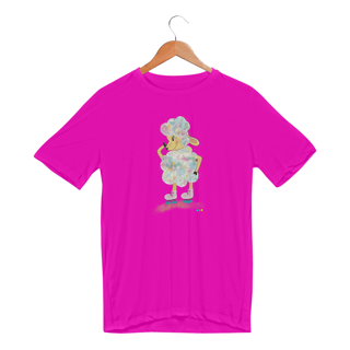Nome do produtoCamiseta esportiva Raibow - ovelha colorida - sem frase
