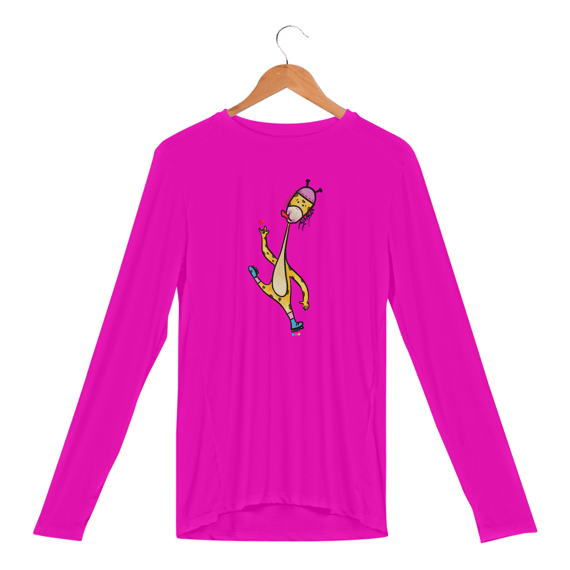 Manga longa esportiva Giraloka 