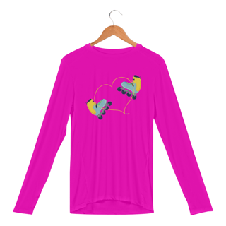 Nome do produtoManga longa esportiva Patins (cadarço coração) 