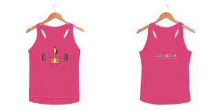 Nome do produtoRegata esportiva Giraloka com barra (fem)