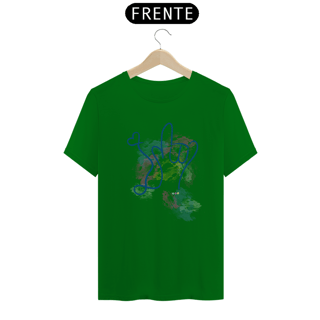 Nome do produtoCamiseta I love you - aquarela (Libras)
