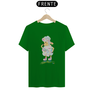 Nome do produtoCamiseta algodão Raibow - ovelha colorida (sem frase)