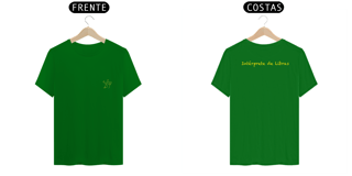Nome do produtoCamiseta Intérprete de Libras + sinal I love you (ASL/Libras)