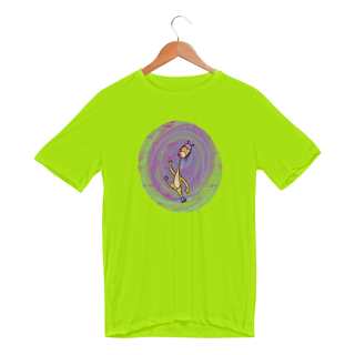 Nome do produtoCamiseta esportiva Giraloka com  fundo