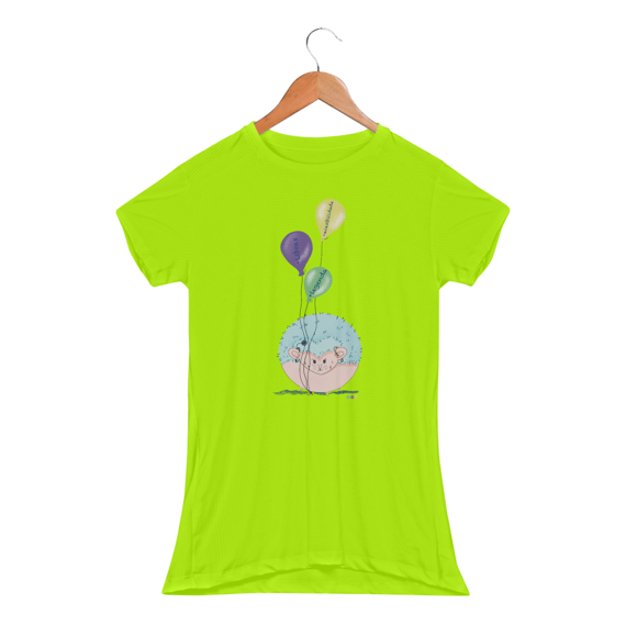 Baby look esportiva  George - porco-espinho surdo  