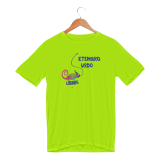 Nome do produtoCamiseta esportiva  Camaleão surdo - Setembro Surdo 
