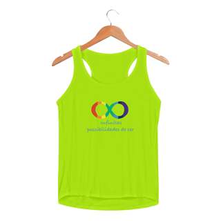 Nome do produtoRegata fem esportiva TEA - infinitas possibilidades 