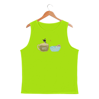 Nome do produtoRegata masc esportiva Café e Chico - banho e café 