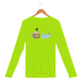 Nome do produtoManga longa esportiva Café e Chico - banho e café 