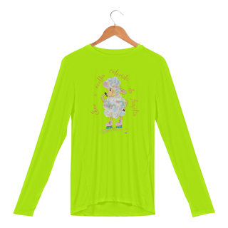 Nome do produtoManga longa esportiva Raibow - ovelha colorida - com frase