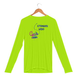 Nome do produtoManga longa esportiva Klaus - camaleão surdo - Setembro Surdo 