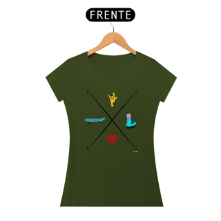 Nome do produtoBaby look Setas - love skate e patins (ASL/ Libras)