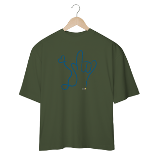 Nome do produtoi love (azul) ALS/Libras (sport dry UV)