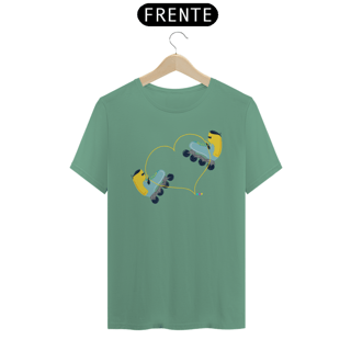 Nome do produtoCamiseta estonada Patins (cadarço coração)
