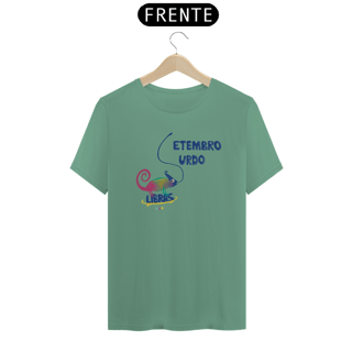 Nome do produtoCamiseta estonada Klaus - camaleão surdo - Setembro Surdo