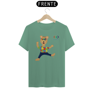 Nome do produtoCamiseta estonada Lumi - ursinho TEA