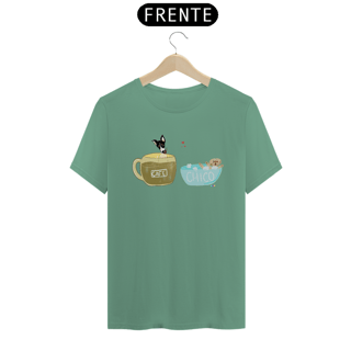 Nome do produtoCamiseta estonada Café e Chico - banho e café