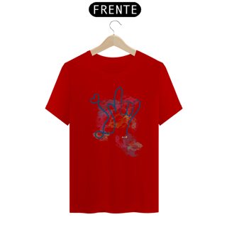 Nome do produtoCamiseta I love you - aquarela (Libras)