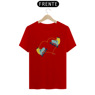 Nome do produtoCamiseta  Patins (cadarço coração)