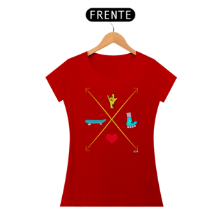 Nome do produtoBaby look Setas - love skate e patins (ASL/ Libras)