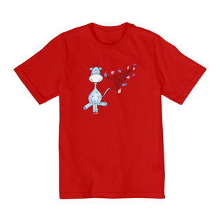 Nome do produtoCamiseta infantil Girazul (linhas pretas) 
