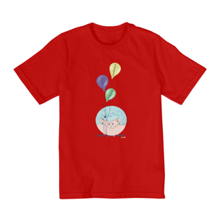 Nome do produtoCamiseta infantil George - porco-espinho