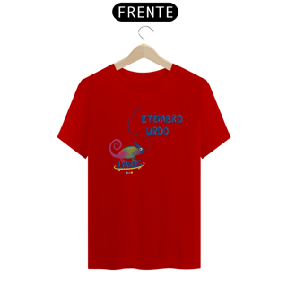 Nome do produtoCamiseta Klaus - camaleão surdo - Setembro Surdo