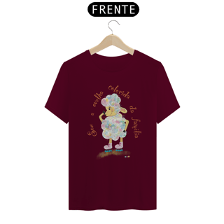 Nome do produtoCamiseta Raibow - ovelha colorida - com frase