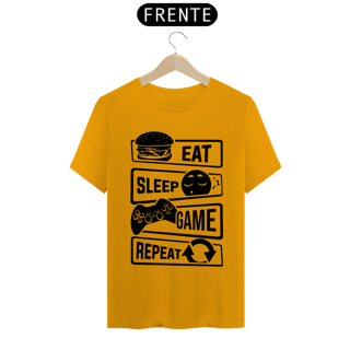 Nome do produto Camiseta Life Gamer - Unissex