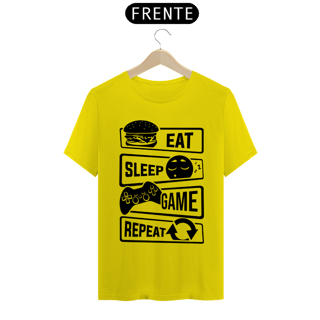 Nome do produto Camiseta Life Gamer - Unissex