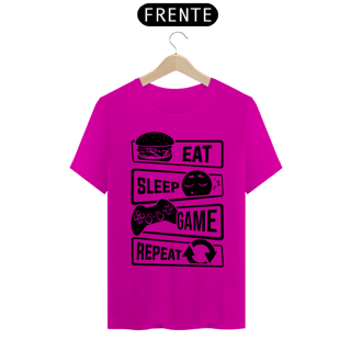 Nome do produto Camiseta Life Gamer - Unissex