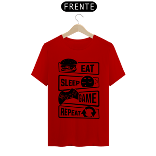 Nome do produto Camiseta Life Gamer - Unissex