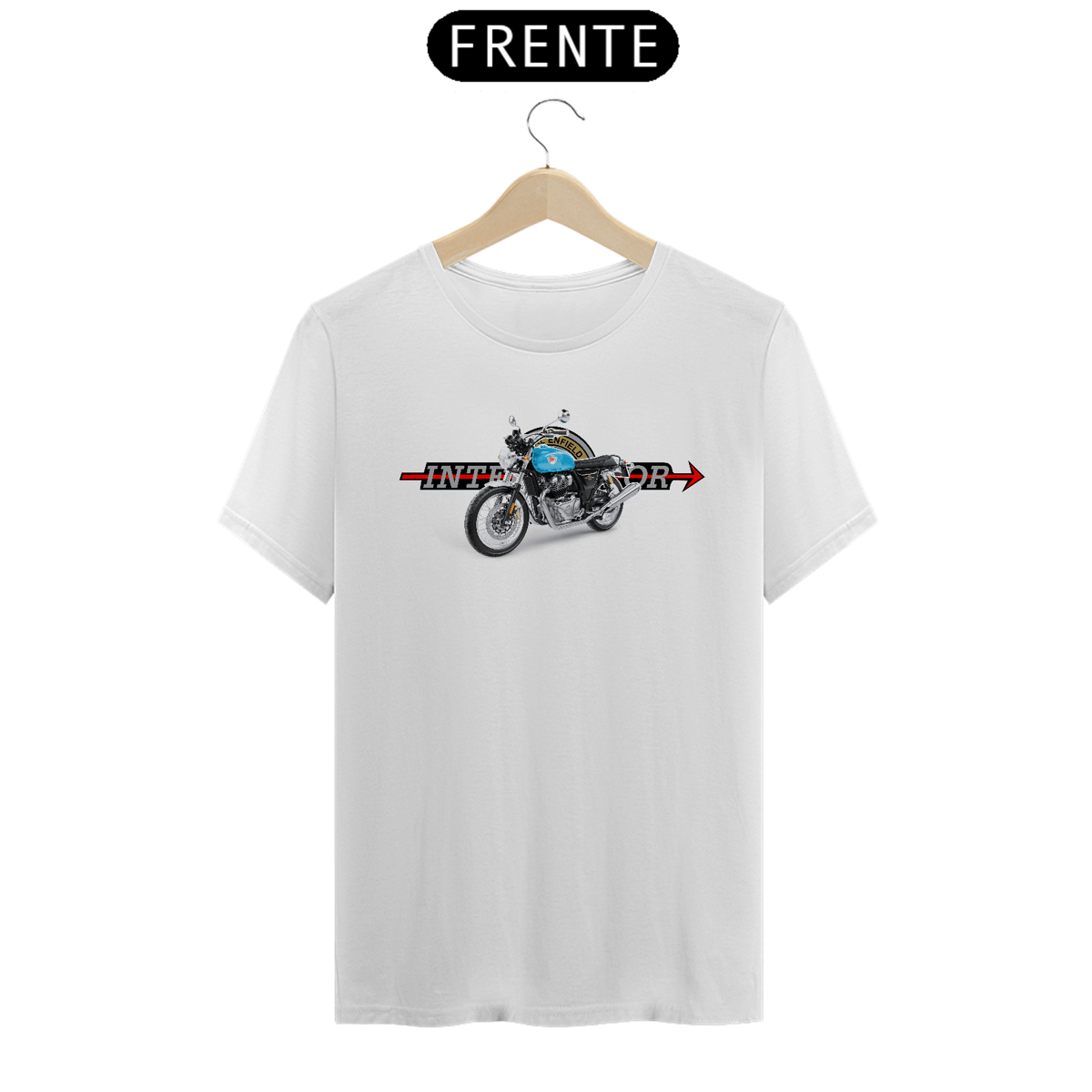Nome do produto: Camiseta Classic RE Interceptor 650 Azul