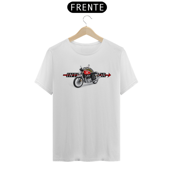 Camiseta Classic RE Interceptor 650 Vermelha