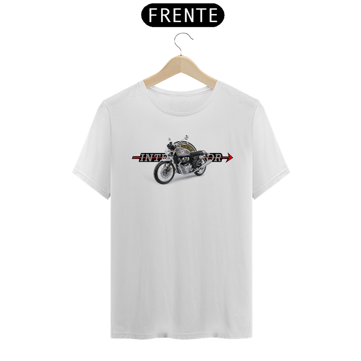 Nome do produto: Camiseta Classic RE Interceptor 650 Cinza