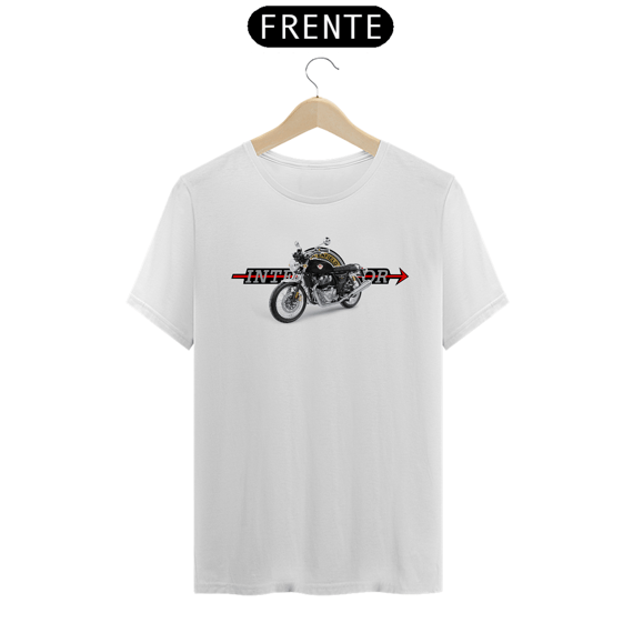 Camiseta Classic RE Interceptor 650 Preta